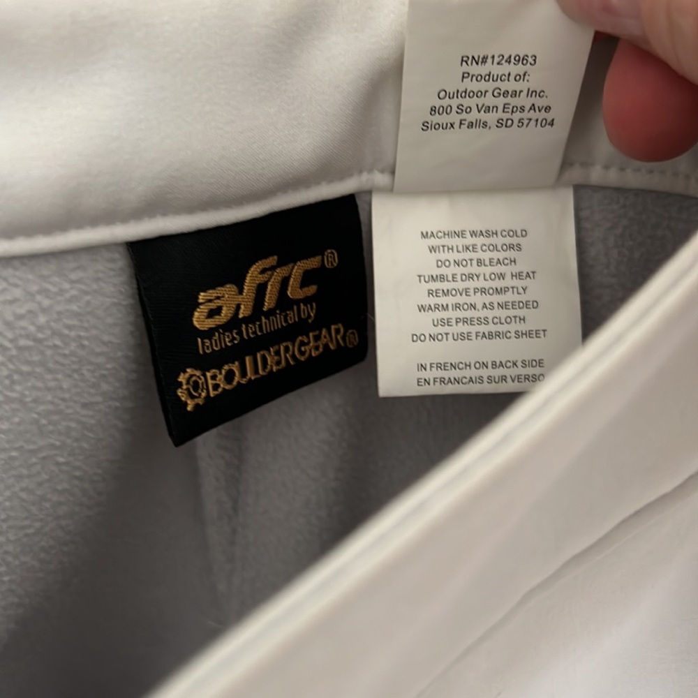 Afrc Tech Softshell Ski Pants - Size 8p - image 4